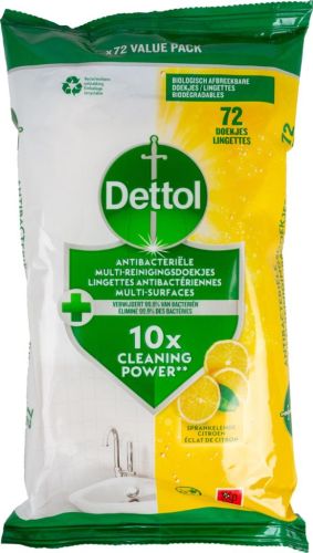 Dettol reinigingsdoekjes citrus, pak van