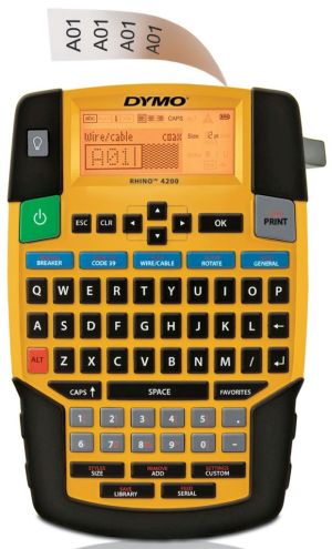 Dymo beletteringsysteem Rhino 4200, qwerty