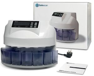 Safescan compteuse et trieuse de pi&egrave;ces 1250