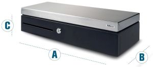 Safescan flip-top kassalade SD-4617S