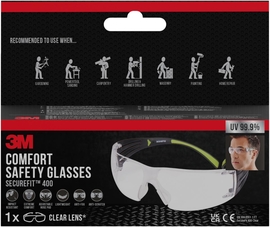 3M lunettes de s&eacute;curit&eacute; SecureFit 400