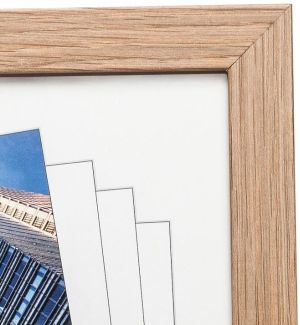 Hampton fotokader Sorbonne, in 2 cm MDF, eikeneffect, A4