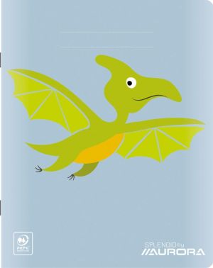 Splendid cahier, 36 pages, ft 16,5 x 21 cm, 3 lignes