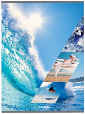 Splendid cahier, 36 pages, ft 16,5 x 21 cm, lign&eacute; 8 mm