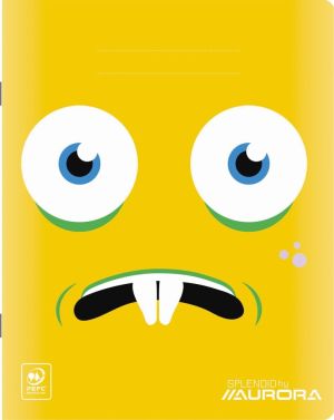 Splendid cahier, 48 pages, ft 16,5 x 21 cm, quadrill&eacute; 5 mm