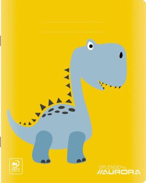 Splendid cahier, 72 pages, ft 16,5 x 21 cm, 3 lignes