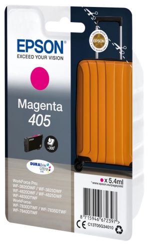 Epson cartouche d'encre 405, 300 pages, OEM C13T05G34010, magenta