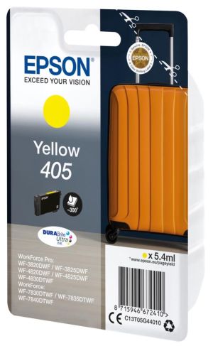Epson cartouche d'encre 405, 300 pages, OEM C13T05G44010, jaune