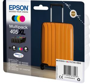Epson inktcartridge 405XL, 1.100 pagina's, OEM C13T05H64010, 4 kleuren