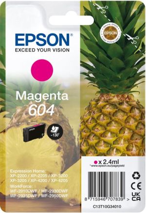 Epson inktcartridge 604, 130 pagina's, C