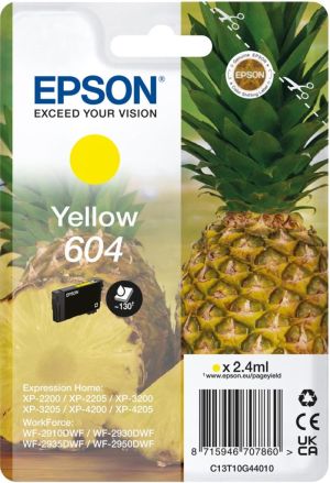 Epson inktcartridge 604, 130 pagina's, C