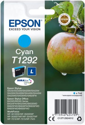 Epson cartouche d'encre T1292 cyan,460 p