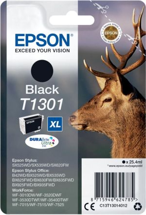 Epson inktcartridge T1301 zwart, 945 pag