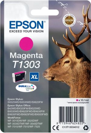 Epson inktcartridge T1303 magenta,600 pa