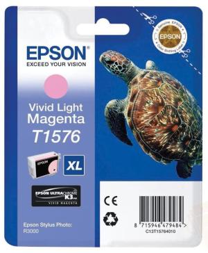 Epson T1576 cartouche d'encre vivid light magenta XL 26ml