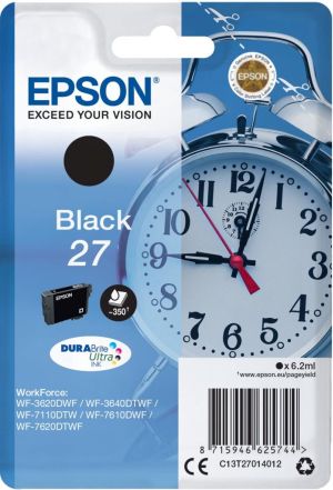 Epson cartouche d'encre 27 noir, 350 pag