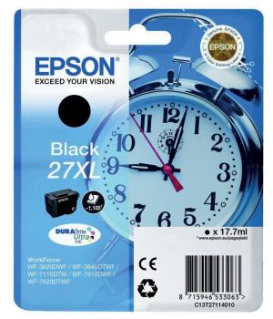 Epson 27XL inktcartridge noir high capacity 17 7ml 1.100 pages