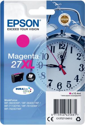 Epson inktcartridge 27XL magenta, 1100 p