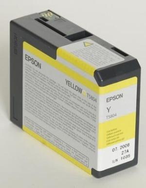 Epson cartouche d'encre T580400 jaune