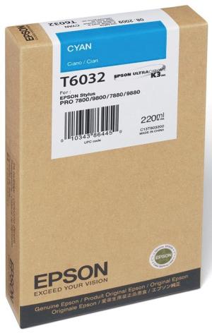 Epson photo cartridge T603200 cyan