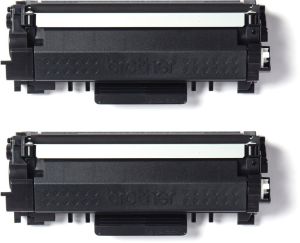 Brother toner, 3.000 pagina's, OEM TN-2420TWIN, zwart, pak van 2 stuks