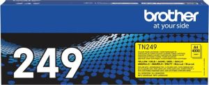 Brother toner, 4.000 pages, OEM TN-249Y,