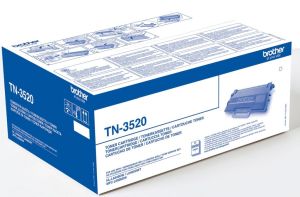 Brother toner, 20.000 pagina's, OEM TN-3520, zwart