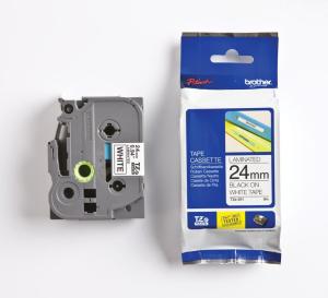 Brother P-Touch 24 mm. - noir/blanc