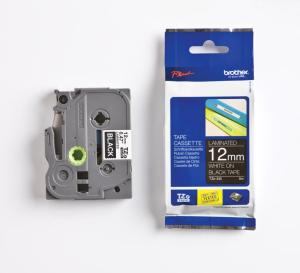 Brother P-touch 12 mm. - blanc/noir