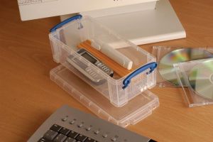 Really Useful Box 0,9 liter, transparant