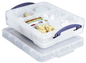Really Useful Box opbergdoos 11 liter, transparant
