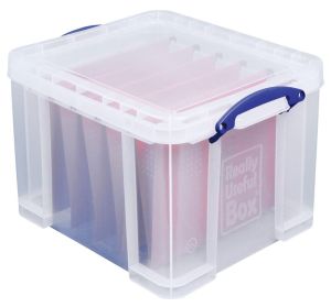 Really Useful Box opbergdoos 35 liter, transparant