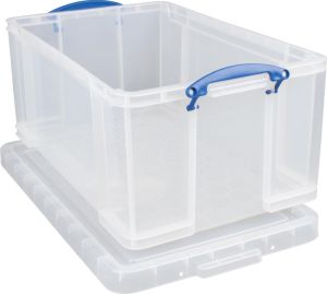 Really Useful Box opbergdoos 64 liter, transparant