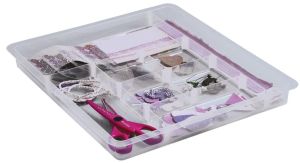 Really Useful Box, divider met 8 vakjes voor 7 l, transparant