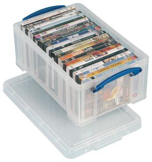 Really Useful Box opbergdoos 9 liter, transparant