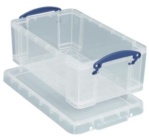 Really Useful Box opbergdoos 9 liter, transparant