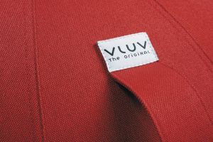 Vluv Leiv zitbal Ruby red 75cm