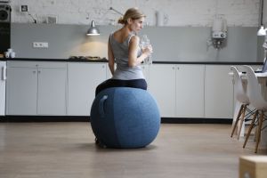 Vluv Stov zitbal Concrete 55cm