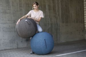 Vluv Stov zitbal Concrete 55cm