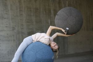 Vluv Stov zitbal Concrete 55cm