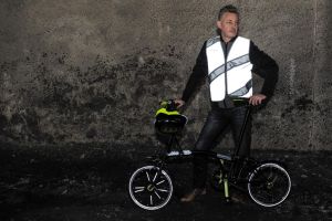 Wowow Roadie Jacket FR fluohesje, grijs, XL (volwassen)