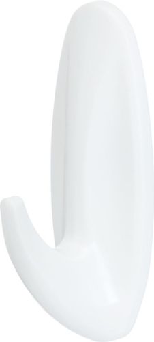 Command decohaak, medium, draagvermogen 1,4 kg, wit, waterbestendig, blister van 2 stuks
