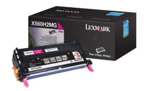 Lexmark toner X560H2MG, magenta, 10.000 