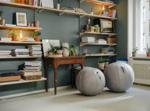 Vluv Veel zitbal Elephant 75cm