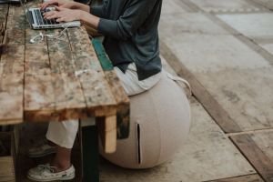 Vluv Sova zitbal Toffee 65cm