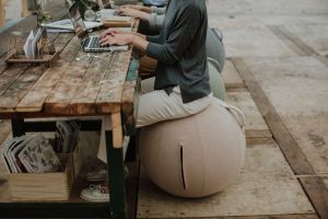 Vluv Sova zitbal Toffee 65cm