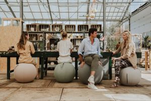 Vluv Sova zitbal Toffee 65cm