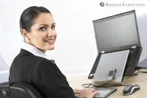 Bakker Elkhuizen laptophouder Ergo-Q 220 sfeerfoto