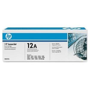 HP toner Q2612AD 12AD noir, 2 x 2.000 pa