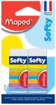 Maped potloodgom Softy blister met2 stuk